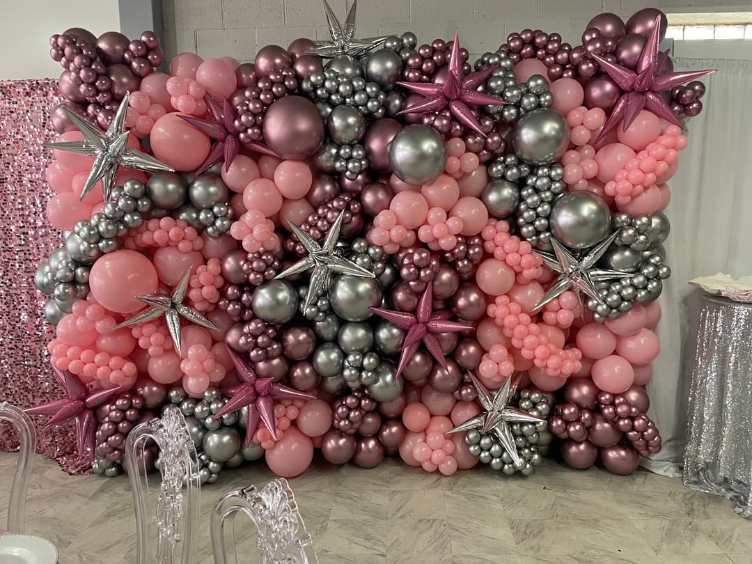 Examples of work by Bella Backdrops and Props